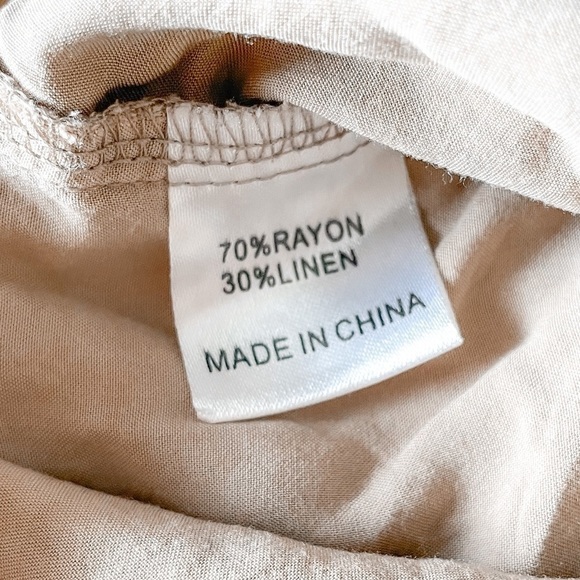 Princess Polly Eloise Crop Top (beige) - Picture 8 of 12